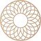 Ekena Millwork Cannes Wood Fretwork Pierced Ceiling Medallion, Alder, 40"OD x 13 5/8"ID x 1/4"T CMWP40X40X0250CNAL - alternate 2